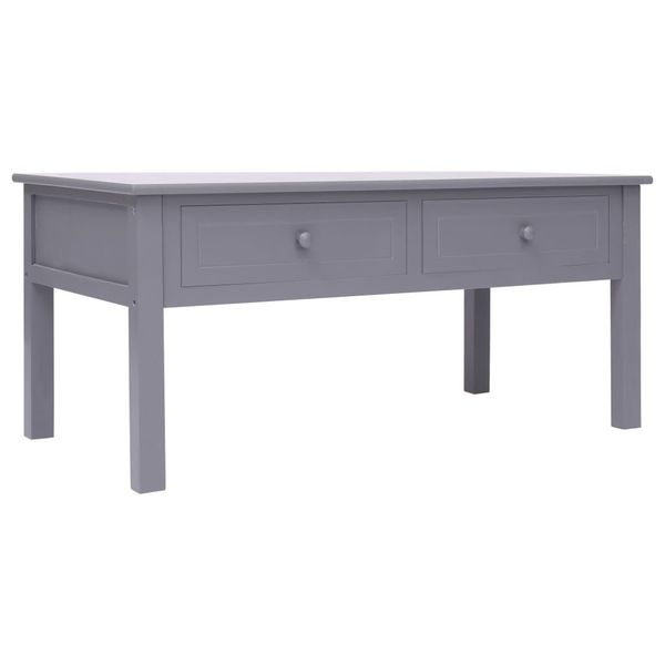 

gray coffee table 100x50x45 cm in wood dining room furniture