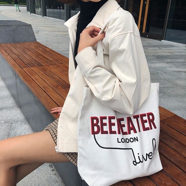 

2019 ladies cloth canvas tote bag handmade cotton shopping travel women folding shoulder shopper bags bolsas de tela