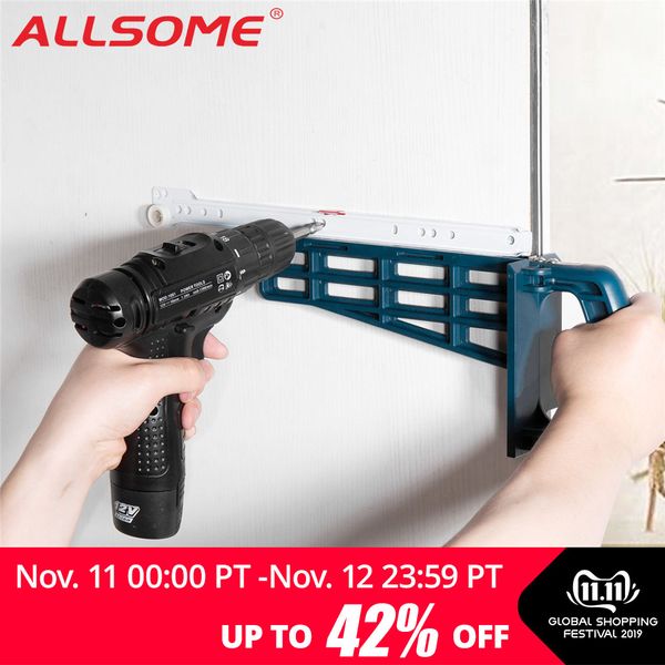 

allsome magnetic drawer slide jig set mounting tool for cabinet furniture extension cupboard hardware install guide woodworking