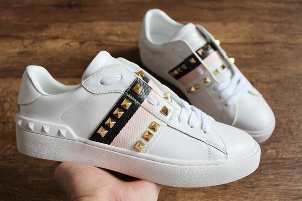 

comfort casual dress shoe sport sneaker mens casual leather shoes designer womens hiking trail walking trainers low36-46, Black