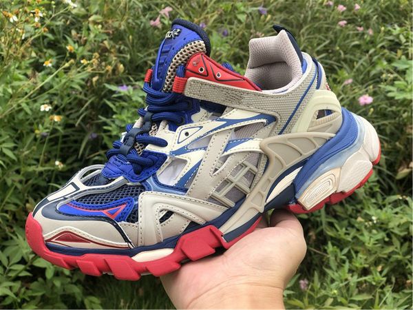 

release track.2 trainer sneaker luxury clunky shoes men women sneaker triple shoes designer casual shoe hococal, Black