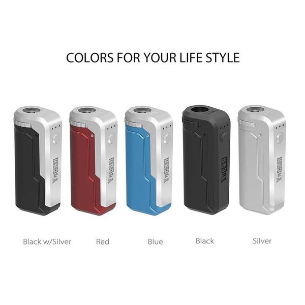 

Authentic Yocan UNI Box Mod 650mAh 10s Preheat VV Variable Volta Adjustable Height and Diameter Holder Fit All Atomizer 100% Original