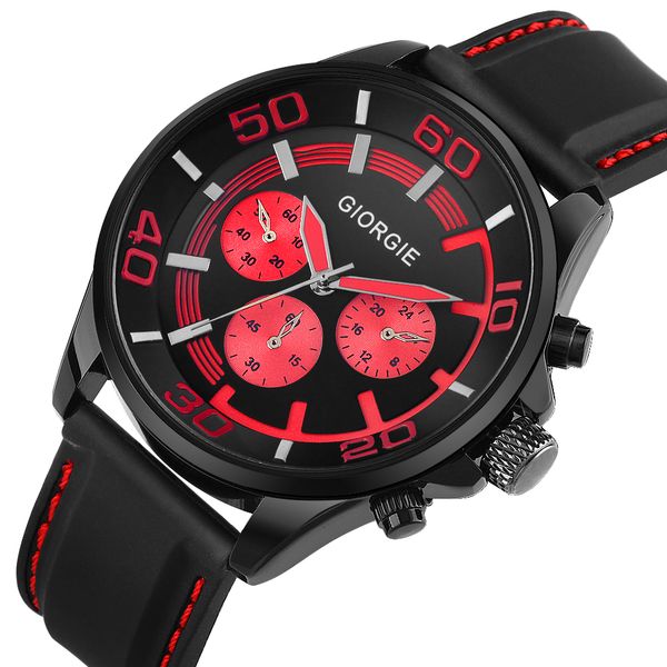 

watches for black wrist running china mem orange red quartz outdoor male reloj hombre relojes deportivo sport w, Slivery;brown