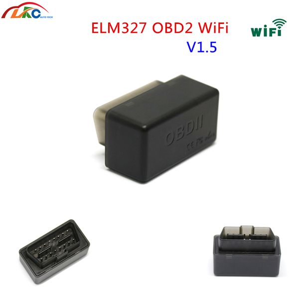

100pcs/lot elm327 obd2 v1.5 wifi with pic18f25k80 chip for android diagnostic tool v01hw-1/v01hw dhl ing