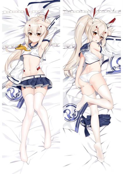 

japanese anime dakimakura azur lane characters girl pillow cover okazaki yuma body pillowcase pillow case