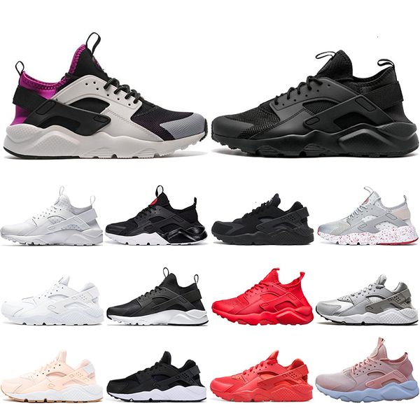 

4 1 0 with socks designer white dot ace huarache iv . running classic triple black men women brand huaraches sports sneakers outdoor shoes