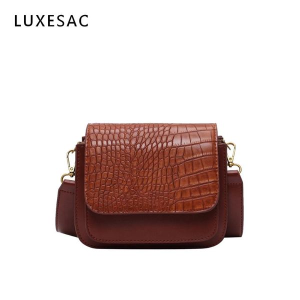 

vintage stone pattern leather crossbody bags for women with wide shoulder strap bolso mujer mini bag women luxury