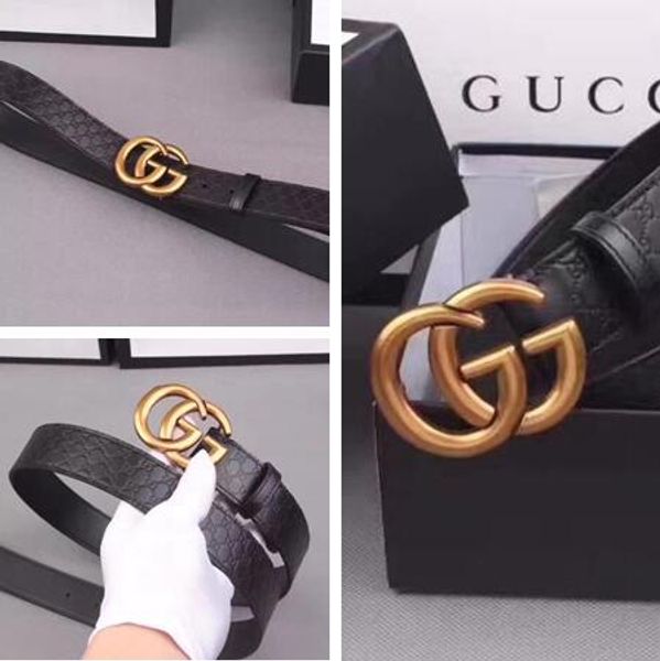 

Классический высокого класса мужской кожаный ремень гладкая пряжки роскошный ди