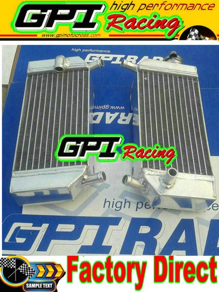 

gpi aluminum radiator for crf250r crf250x crf 250r 250x 2004-2009 2005 2006 07