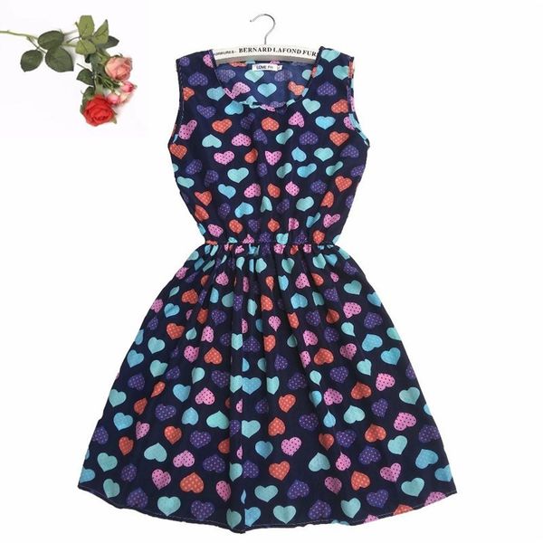 

casual dresses 2021 love vintage bohemian floral tunic beach dress sundress pocket white striped female summer women, Black;gray