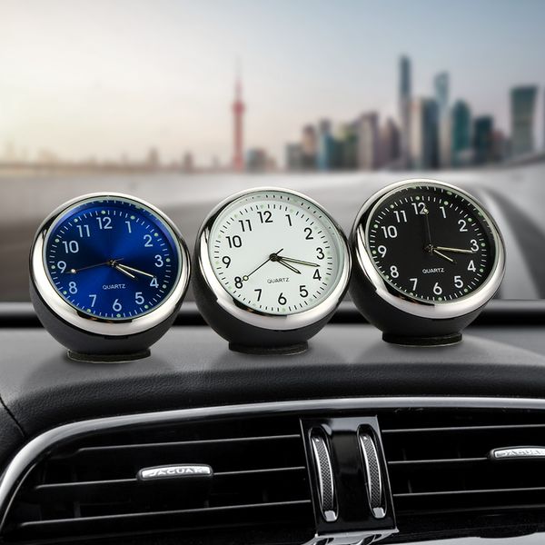 Car Decoration Clock Ornament Auto Watch Clock Dashboard Vehicle Auto Interior Decor Digital Pointer Car Styling Gifts Accessories Car Accessories Car