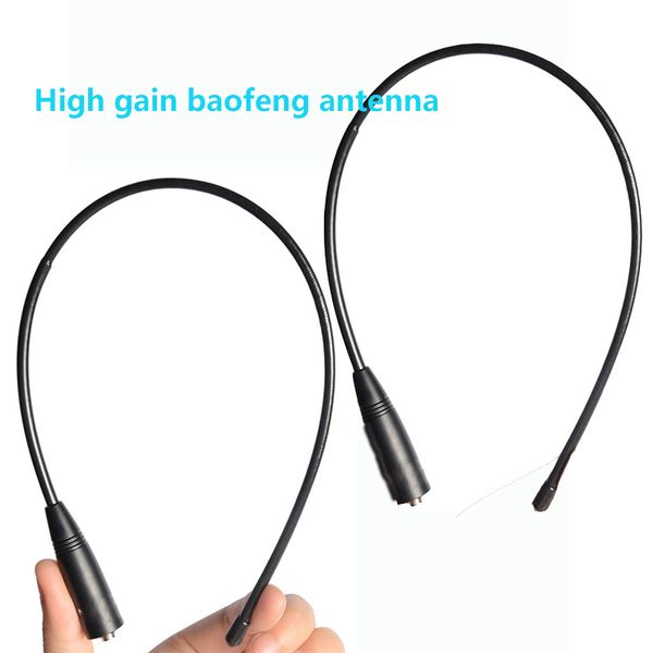 

high gain 2pcs 20w baofeng antenna cb radio walkie talkie antenna sma-female vhf uhf dual band baofeng uv-82 uv-9r plus uv-5r