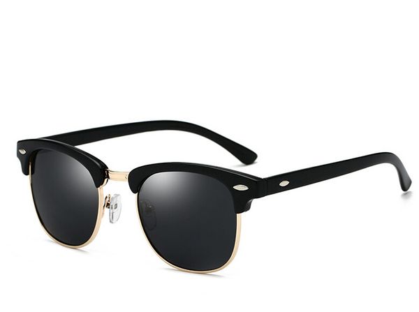 

d new3016 поляризованные очки классические ретро мужская мода дамы м ногти солнцезащитные очки пляжные солнцезащитные очки в европе и сша, White;black