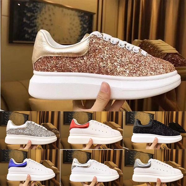

New Fashion Womens Mens Casual Shoes White Black Leather Ladies Outdoor Flat Leisure Dress Shoes queen Shoes Wedding Party Designer Sneakers