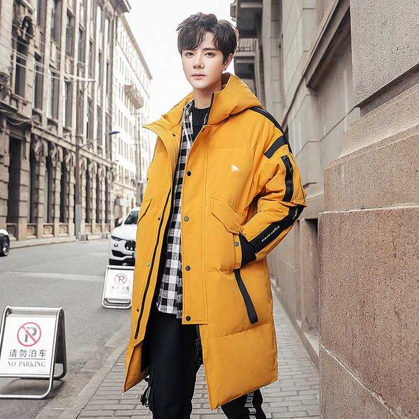 

зимняя куртка канада мужчины мода теплый 90% гусиный пух куртки luxury casual face north куртки ad высокого качества ni марка мужские зимние, Black