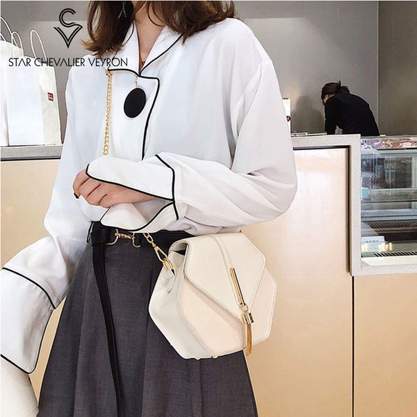 

scv ins ladies shoulder bag 2019 new bag trend fashion personality women bags women's messenger simple wild tassel