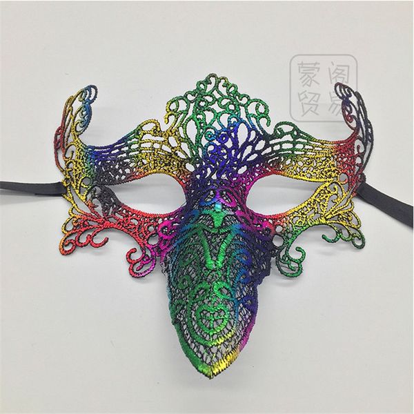 

cross-border exclusive lace mask halloween masquerade show mask wholesale