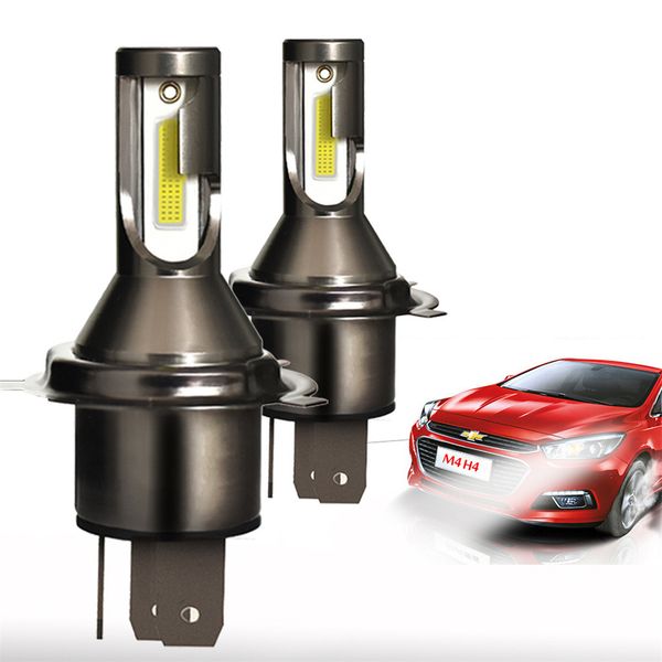 

2019new h4 светодиодные лампы bi-xenon привет / lo 110w 26000lm headlight conversion kit лампа 2pcs dropshipping