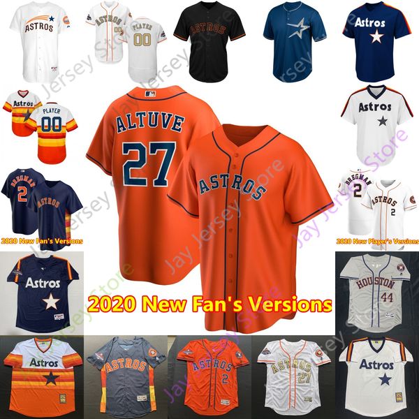 

2020 houston jersey astros nolan ryan greinke justin verlander jose altuve alex bregman carlos correa gurriel george springer yordan alvarez, Blue;black