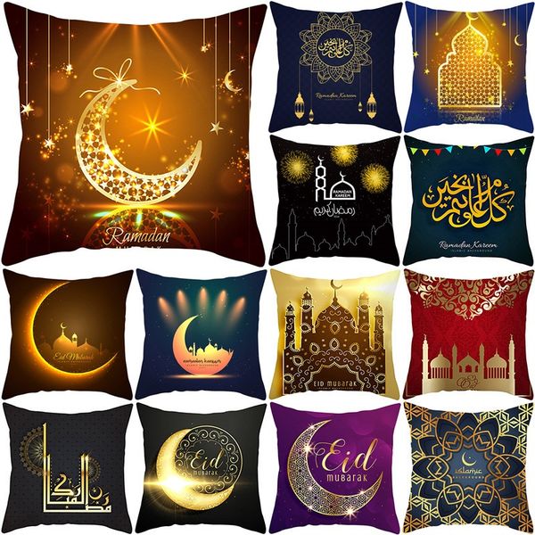 

multicolor pillow case cushion cover glamour square printing pillowcase cushion cover home office sofa car decoration 37 style jfa2126