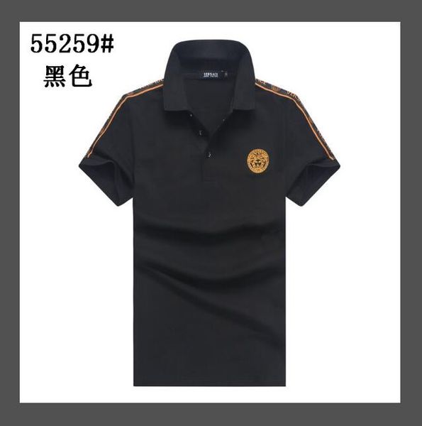 

sell shirts solid color cotton t-shirts male summer thin t-shirt casual coat mens short sleeved lapel neck t-shirt, White;black