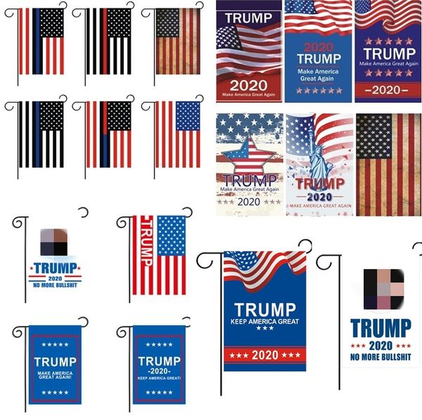 2019 New Trump Garden Flags President General Election Banner 2020