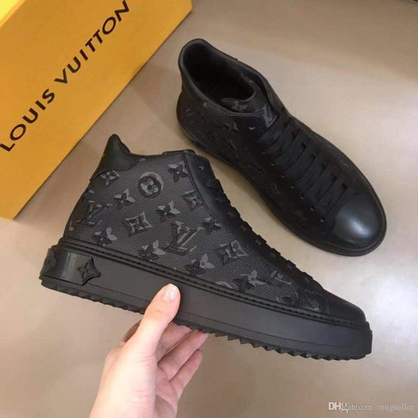 

2019g new brand personality high to help men's casual shoes fashion comfortable sports shoes outdoor travel shoes original box packagin