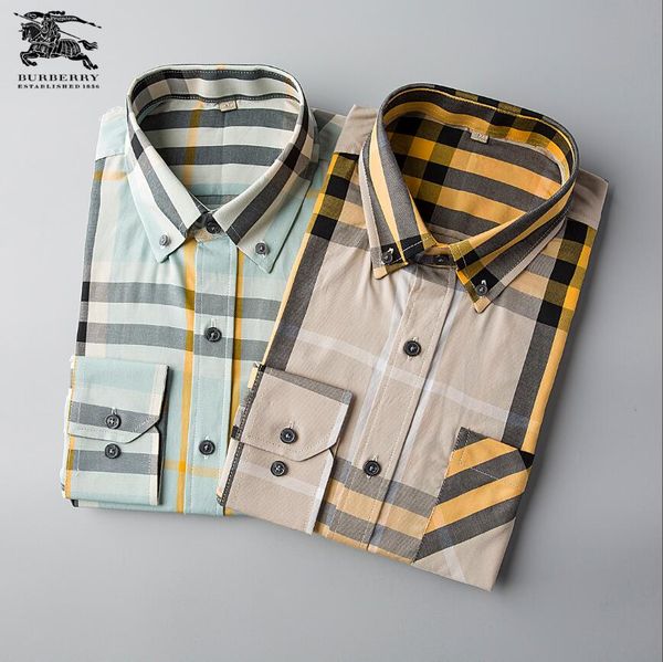 

2020 designers cotton casual shirts mens dress shirt men solid shirt fashion many colors long sleeve male polo shirt -3xl #87, White;black