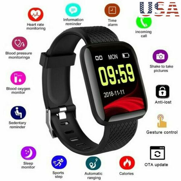 

Умные часы сердечный ритм кровяное давление водонепроницаемый смарт спортивные часы спортивный браслет совместим с HuaweiSamsung Apple мобильный телефон Android