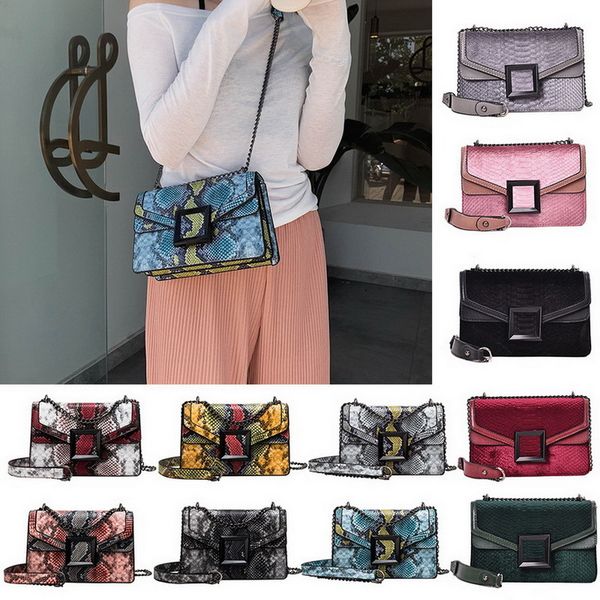 

shujin сумка змея печати мешок плеча урожай crossbody сумка для женщин сумки плеча цветка печати canvas пляж bolsa