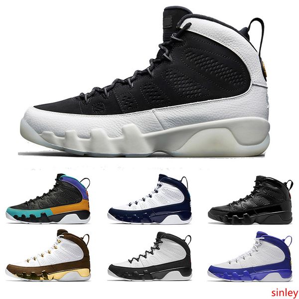 

9 men basketball shoes 9s dream it do it unc bred space jam mop melo mens athletic sports sneakers drop shipping