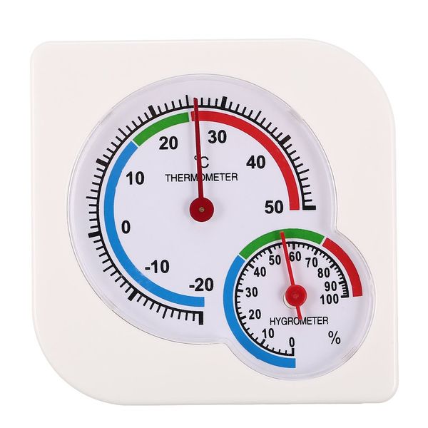 

classic ws-a7 multifunction thermometer indoor outdoor mini wet hygrometer humidity thermometer white temperature meter