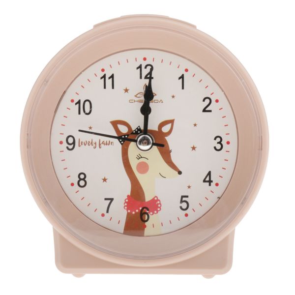 

cute simple alarm clock дети прикроватная часы розовый для детская комната