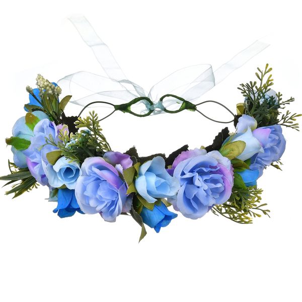 

flower crown wreath floral garland headbands for wedding beach festival