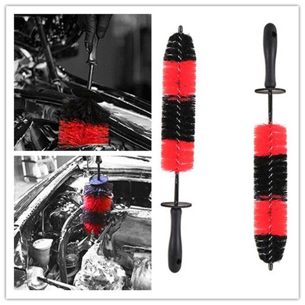 

45cm car tire hub cleaning brush car wheel cleaning brush supplies grille wheel engine auto washing detailing