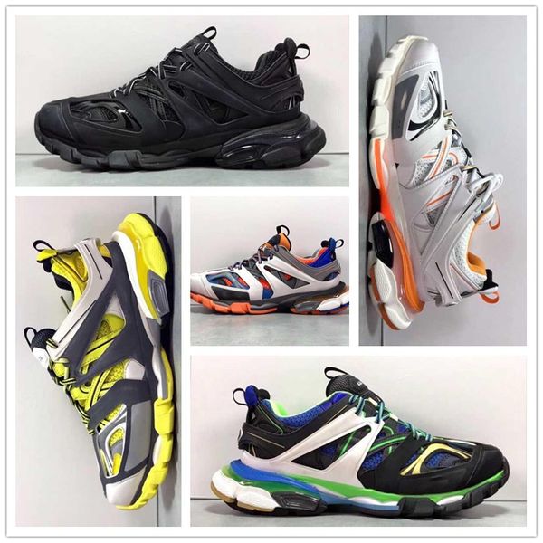 

Hot!!2019 Fashion Paris rack Sneakers Tess S Gomma Trek Low Sneakers Track 3M MAILLE Fashion Shoes Outdoor Jogging ShoesUS5.5-US11