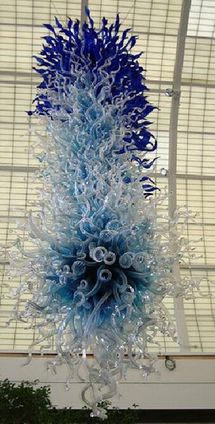 

lamps italian hand blown large chandeliers blue home long chain hanging pendant light murano art glass chandelier lighting