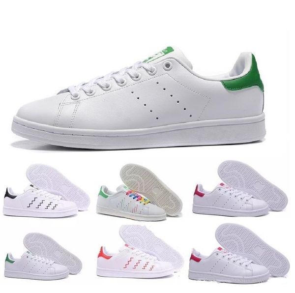

women men new stan shoes fashion smith sneakers casual shoes leather sport classic flats 2019 size 36-45
