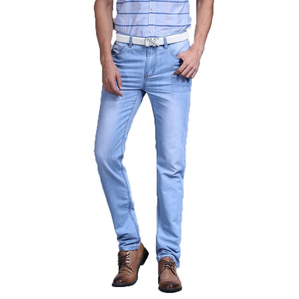 

sulee men 2018 utr thin jeans pantalones vaqueros fashion designer spring summer jeans men brand, Blue