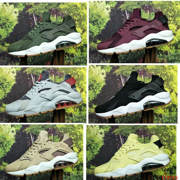 

new huarache id custom running shoes mens women triple black white huaraches sneakers designer huraches platform casual hurache chaussures