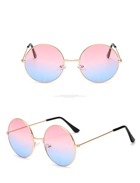

fashion dazzle colour sunglasses 2019 retro full small round frame decorative eyeglasses causal woman travel circular eyewear 1861, White;black