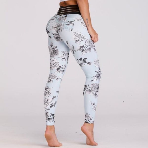 

женская поножи sexy новые кружева сращивание талией леггинсы женщины цветочные печати карман workout push-up фитнес женщины упругие тонкий б, Black