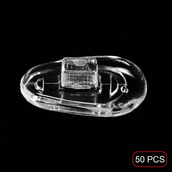 

25 pairs 13mm silicone nose pads screw on nose pads push on nose pads repair tool for eyeglass sunglasses eyewear accessories a3, Silver