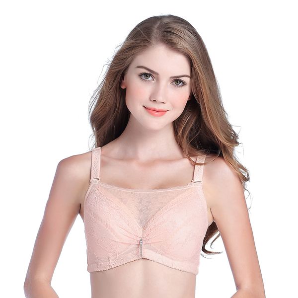 

women's bra mastectomy bra comfort bra8619, Red;black