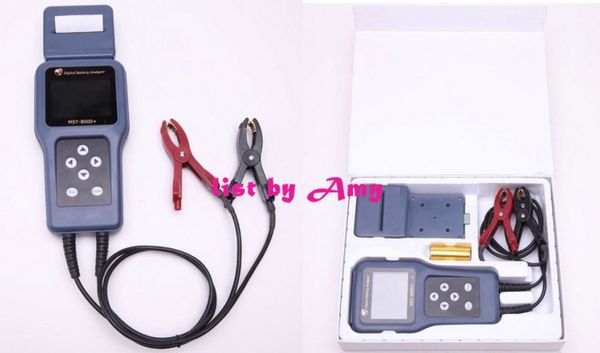 

auto battery tester mst-8000+ digital battery analyzer with detachable printer for 12v and 24v