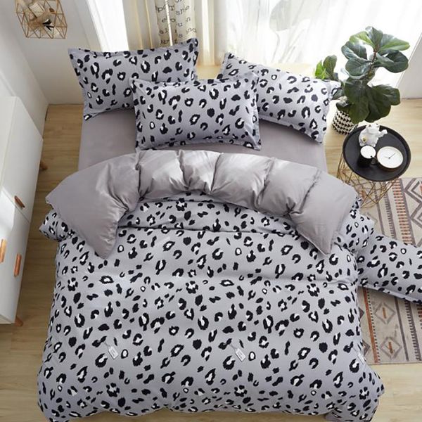 Leopard Bedding Set King Size Fashionable Classic Sexy Duvet Cover