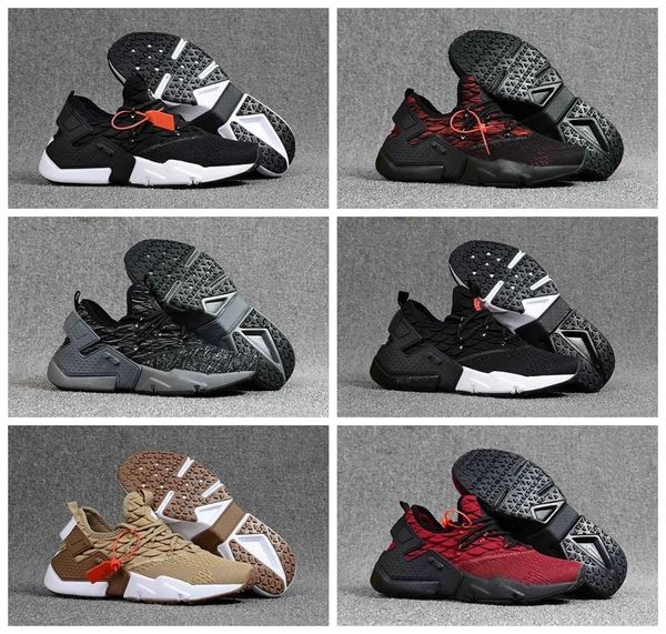 

huaraches 6 ультра бег вязать кроссовки кроссовки huarache дрейф мужские тренеры мужчины huraches спорт hurache zapatos обувь размер 40-46, Black
