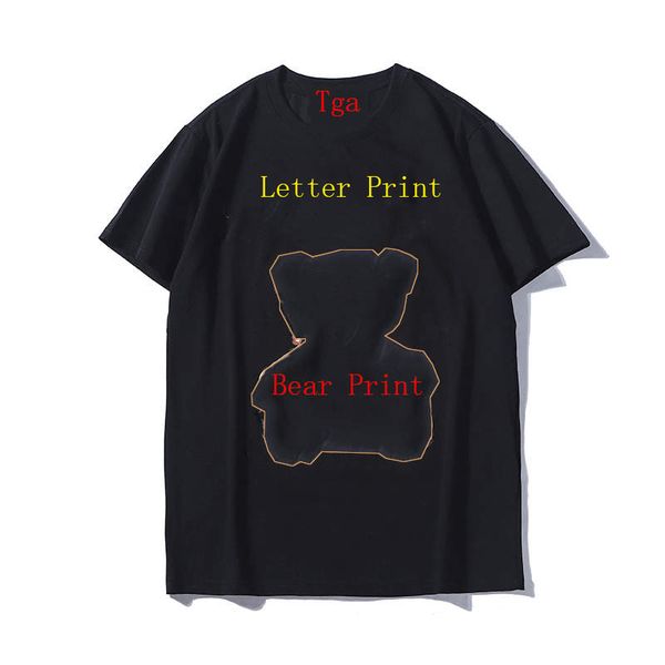 

fashion brand mens designer t shirt hip hop new arrival mens clothing casual t shirts for men with letters printed t shirt size s-2xl, White