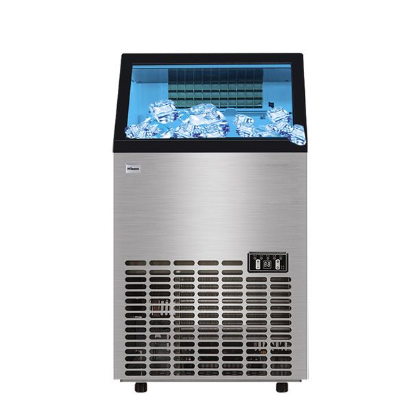 

для продажи автоматическая электрическая ледогенератор ice cube машина для производства небольшой бар кофейня 80 кг льдогенератор с воды