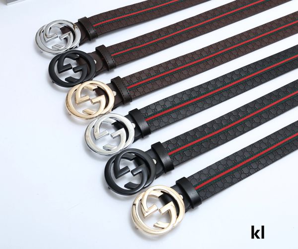 

designer belts men jeans belts styles cummerbund belts for men women metal buckle, Black;brown